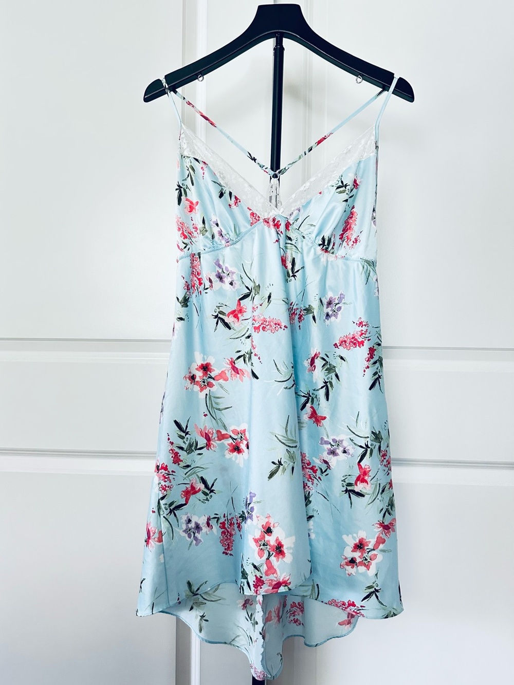 Women’s Apt.9 Multicolored Floral Lace-Trim Chemise Size XL
